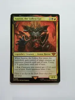 MTG Sauron, the Lidless Eye (Foil) [Tales of Middle-Earth, Near Mint] - Image 1