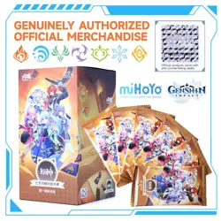 Original SHININGSOUL GENSHIN IMPACT Official TCG Booster Box Anime Game Card - Image 1