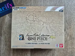 One Piece Card Game EB-02 Anime 25th Collection Booster Box English SEALED - Image 1