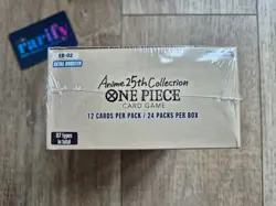 One Piece Card Game EB-02 Anime 25th Collection Booster Box English SEALED - Image 5