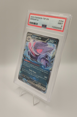 Gengar ex PSA 9 - 104/162 SV05 Temporal Forces Holo Pokemon Card NM-Mint - Image 3