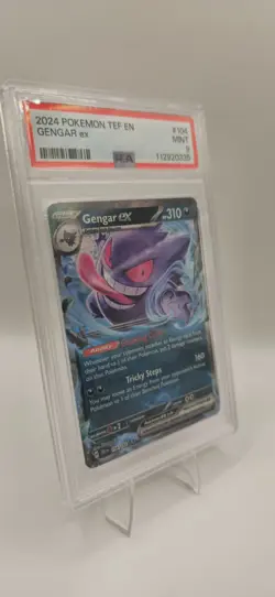 Gengar ex PSA 9 - 104/162 SV05 Temporal Forces Holo Pokemon Card NM-Mint - Image 4
