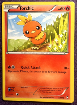 Torchic 12/111 - Pokemon XY Furious Fists Card - Image 1