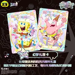 Spongebob 25th Anniversary Kayou Booster Box 50 Trading Card's Anime%TCG CCG NEW - Image 2