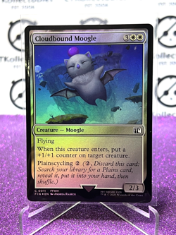 2025 MFG FINAL FANTASY CLOUDBOUND MOOGLE # C 0011 COMMON CREATURE FOIL CARD - Image 1