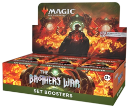 MTG The Brothers' War Set Booster Box Factory Sealed 30 Packs 360 Cards English - Image 1
