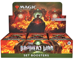 MTG The Brothers' War Set Booster Box Factory Sealed 30 Packs 360 Cards English - Image 2