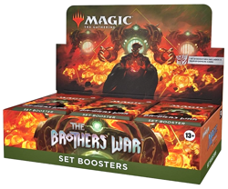 MTG The Brothers' War Set Booster Box Factory Sealed 30 Packs 360 Cards English - Image 4