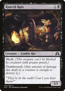 [MTG] Rancid Rats (130) (SOI) LP-HP - Image 1