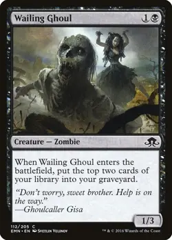 [MTG] Wailing Ghoul (112) (EMN) LP-HP - Image 1