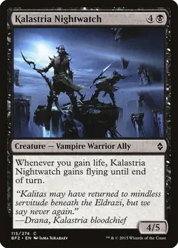 [MTG] Kalastria Nightwatch (115) (BFZ) LP-HP - Image 1
