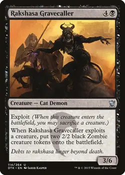 [MTG] Rakshasa Gravecaller (114) (DTK) LP-HP - Image 1