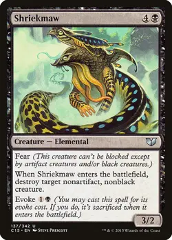 [MTG] Shriekmaw (137) (C15) LP-HP - Image 1