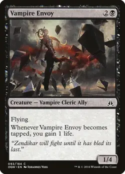 [MTG] Vampire Envoy (092) (OGW) LP-HP - Image 1