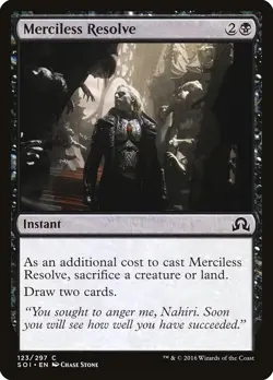 [MTG] Merciless Resolve (123) (SOI) LP-HP - Image 1