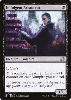 [MTG] Indulgent Aristocrat (118) (SOI) LP-HP - Image 1