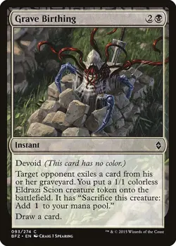 [MTG] Grave Birthing (093) (BFZ) LP-HP - Image 1