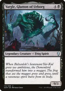 [MTG] Yargle, Glutton of Urborg (113) (DOM) LP-HP - Image 1