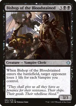 [MTG] Bishop of the Bloodstained (091) (XLN) LP-HP - Image 1