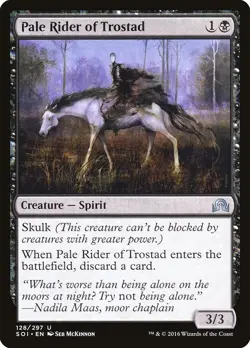 [MTG] Pale Rider of Trostad (128) (SOI) LP-HP - Image 1