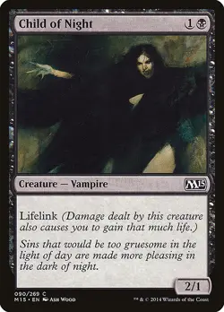 [MTG] Child of Night (090) (M15) LP-HP - Image 1