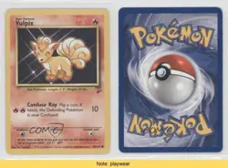 Vulpix Pokemon Base Set 2 #99 2000 READ fm0 - Image 3