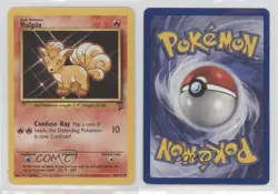 Vulpix Pokemon Base Set 2 #99 2000 14dq - Image 3