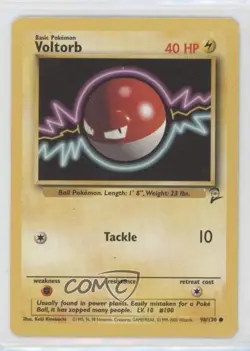 Voltorb Pokemon Base Set 2 #98 2000 0l4h - Image 1