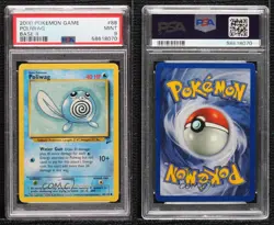 Poliwag Pokemon Base Set 2 PSA 9 MINT 2000 0l24 - Image 3