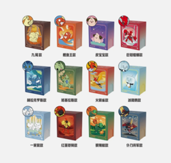 IN STOCK Pokemon Chiese Exclusive Exclusive Deck Metal Pack Storage Box Set - Image 2