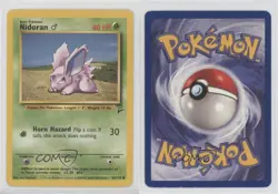 Nidoran M Pokemon Base Set 2 #83 2000 17t2 - Image 3