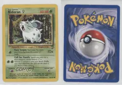 Nidoran F Pokemon Base Set 2 #82 2000 0ed - Image 3