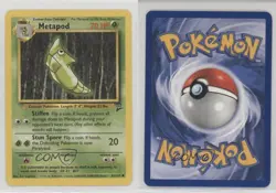 Metapod Pokemon Base Set 2 #81 2000 10cj - Image 3