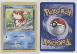 Goldeen Pokemon Base Set 2 #76 2000 kn8 - Image 3