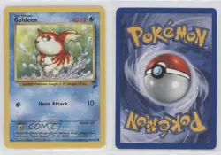 Goldeen Pokemon Base Set 2 #76 2000 11dt - Image 3
