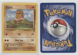 Diglett Pokemon Base Set 2 #71 2000 0ed - Image 3