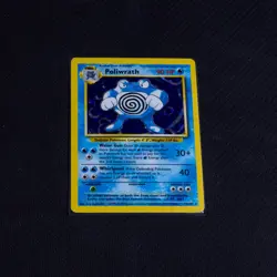 Vintage Pokemon TCG Base Set - Poliwrath Holo Rare- Used/Very Good Condition - Image 1