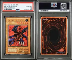 YuGiOh Meteor Dragon PSA10 Ultra Rare Japanese Vintage Early Edition - Image 3