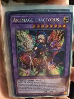 Artmage Diactorus DUAD-EN032 Secret Rare Duelist's Advance NM 1st Ed YUGIOH - Image 3