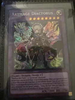 Artmage Diactorus DUAD-EN032 Secret Rare Duelist's Advance NM 1st Ed YUGIOH - Image 1