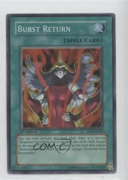 Super Rare - Burst Return 1st Ed. YuGiOh Duelist Pack: Jaden Yuki #DP1-EN022 ic4 - Image 1