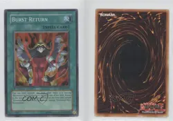 Super Rare - Burst Return 1st Ed. YuGiOh Duelist Pack: Jaden Yuki #DP1-EN022 ic4 - Image 3