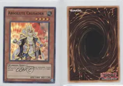 Absolute Crusader Unlimited YuGiOh Generation Force #GENF-EN036 0b2 - Image 3