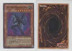 Evil HERO Malicious Edge Unlimited YuGiOh Gladiator's Assault #GLAS-EN003 0u5r - Image 3