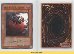 Red-Eyes B Chick Unlimited YuGiOh Dragon's Roar Structure Deck #SD1-EN007 0j6 - Image 3
