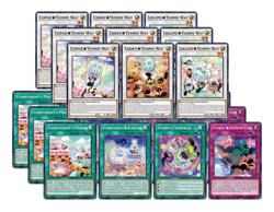 Yugioh! Yummy Deck Support JUSH-EN (SR) 1st Ed - Image 1