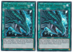 2x The Eye of Timaeus - (DLCS-EN007 - 1st Ed - Ultra Rare) - NM - Yugioh - Image 1