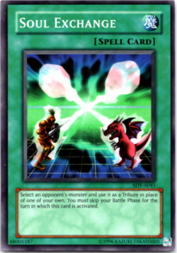Soul Exchange - SDY-A041 - Super Rare - Yugioh - Image 1