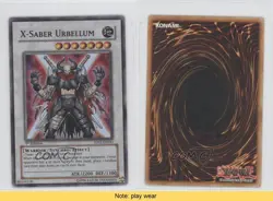 X-Saber Urbellum 1st Ed. YuGiOh 5D's 2 Starter Deck #5DS2-EN043 2009 READ 0a1 - Image 3