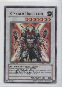 X-Saber Urbellum 1st Ed. YuGiOh 5D's 2 Starter Deck #5DS2-EN043 2009 1l2 - Image 1